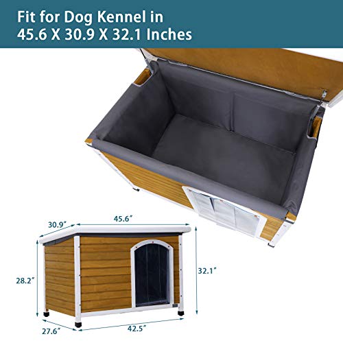 Petsfit Insulation Kit, Suitable For Wooden Dog Houses In 45.6 X 30.9 X 32.1 Inches #TOP3