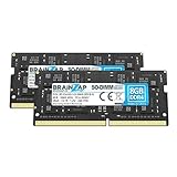 Compatible double canal BRAINZAP Barrette de mémoire RAM DDR4 SO-DIMM PC4-2666V 2Rx8 2666 MHz 1,2 V CL19 16 Go (2 x 8 Go)