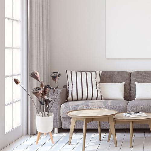 Support de Pot de Fleurs en Fer Blanc pour Illuminer Votre Salon