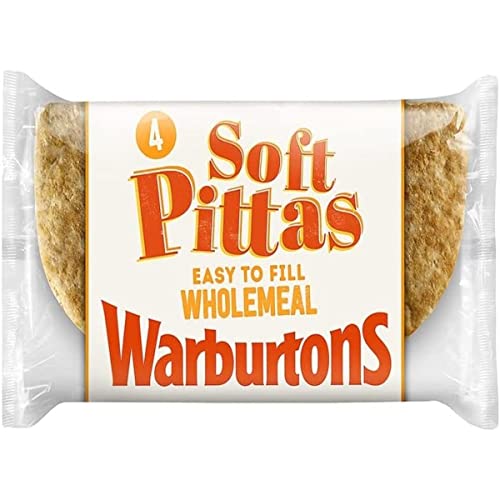 Warburtons Wholemeal Pittas 256g