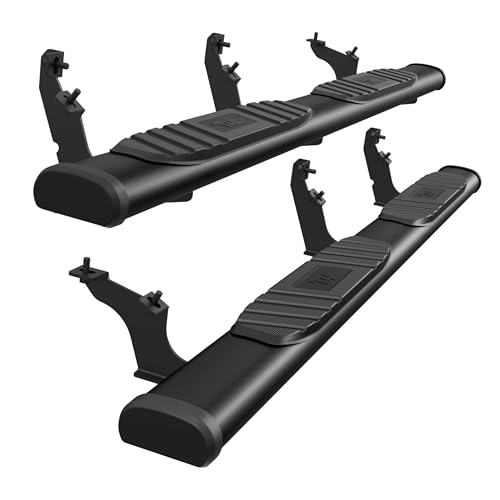 TAC Arrow 5” Side Steps Fit 2021-2024 Ford Bronco 4 Door SUV Running Boards Aluminum Step Rails Nerf Bars Lightweight Off Road Accessories