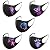 5PC Kids Reusable Face_Masks for Boys Girls Washable Butterfly Printed Face Bandana Breathable Dustproof Ice Silk Thin Fabric for Children Outdoor School [US Stock]