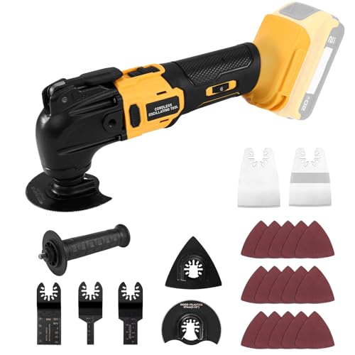 image for Labfintom Cordless Oscillating Tool, Brushless Orbiting Tool Compatibl