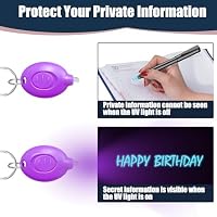 klumuke Invisible Ink Pens with UV Light, Magic Spy Pens (3PCS) — image 3