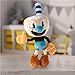 15-Inch Cuphead & Mugman Bundle - Plush Toy - Soft and Huggable Stuffed Doll of The Popular Video Game Character for Kids and Fans of All Ages - Perfect for Collectors and Gamers - Authentic Design
