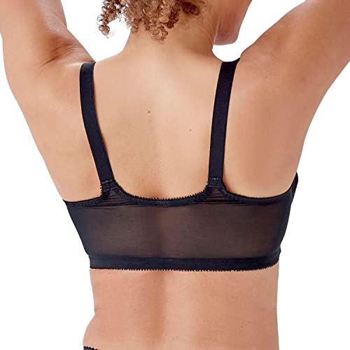 Berlei Womens Classic Cup Non-Wired Front Closure Full Coverage Bra, Black (Black), 38 Us #TOP3