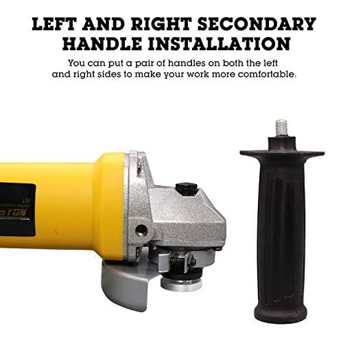 Image of 1 Cheston Angle Grinder for Grinding, Cutting, Polishing (4 inch-100mm), 7|1 Cheston Ext wire 5m 2pinBlack..vb