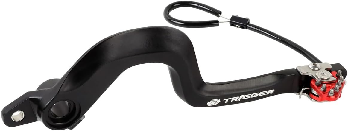 Zeta Trigger Brake Pedal - Red