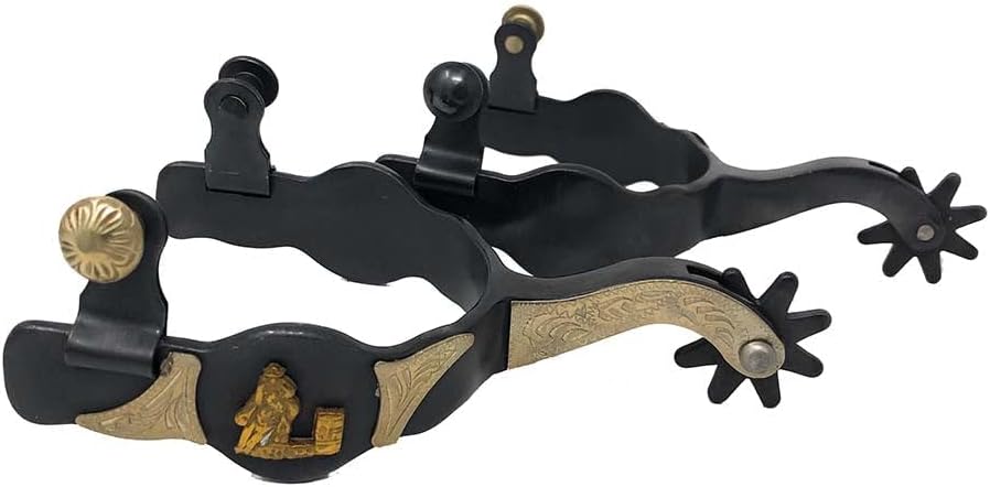 AJ Tack Men's Barrel Racer Spurs