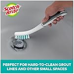 Scotch-Brite Tile & Grout Brush, Strong Bristles to Scrub Away Grime, 6 Count - Image 2