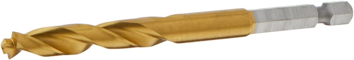 DEWALT Drill Bit Set, Impact Ready, Titanium Nitride Coated, 7-Piece (DD5157)