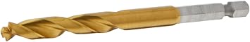 DEWALT Drill Bit Set, Impact Ready, Titanium Nitride Coated, 7-Piece (DD5157)