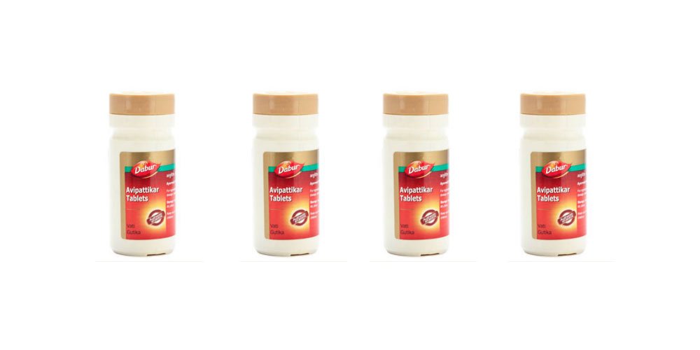 Pack of 4 - Dabur Avipattikar Tablets - 60 Tablets