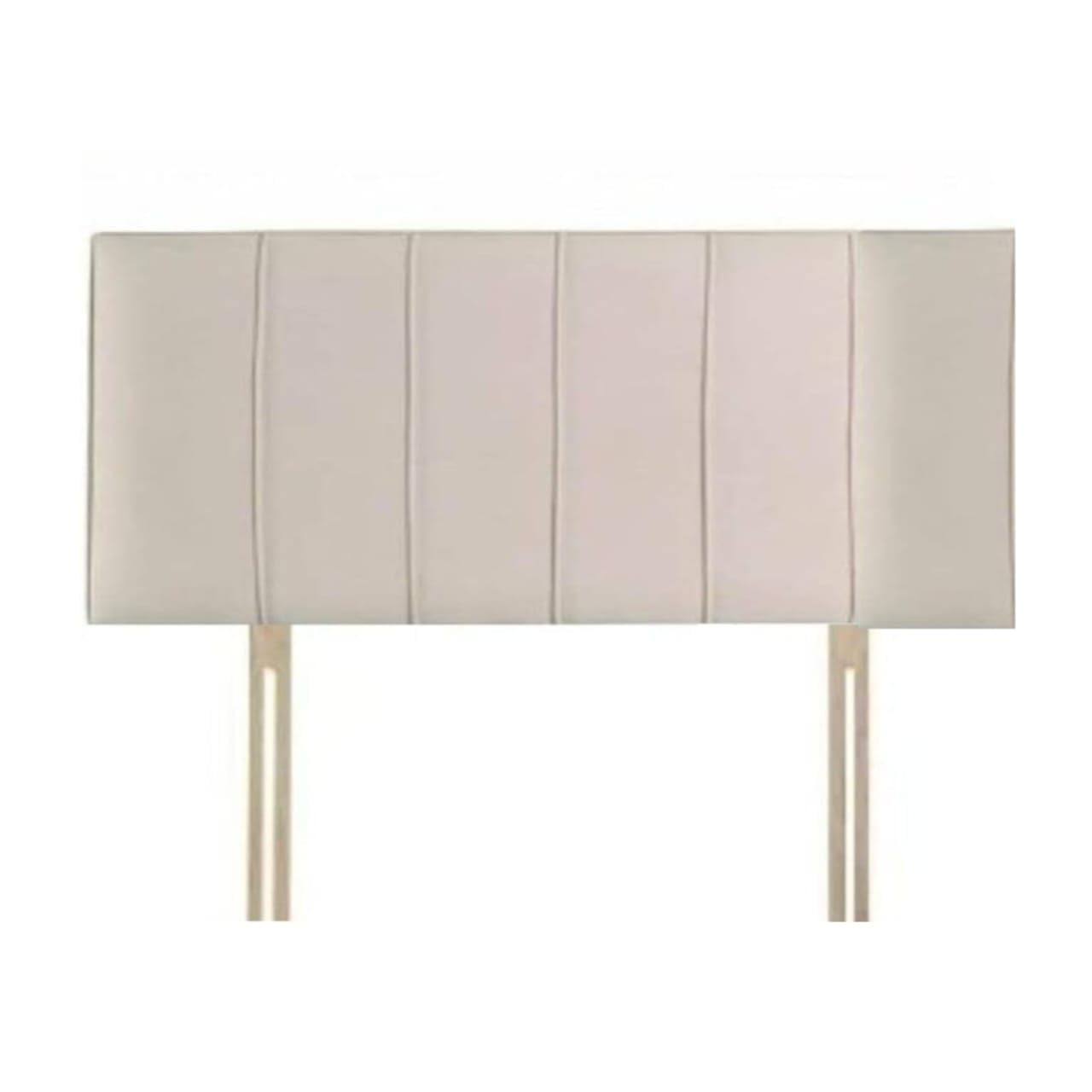 STOREX Plush Fabric Extra Padded Headboard For Divan Bed Bedroom Furniture Size 2Ft 6 Inch/ 3Ft / 4Ft / 4Ft 6 Inch / 5Ft / 6Ft - 24 Inch Height (Baby Pink, 24inch Height 5 FT King)