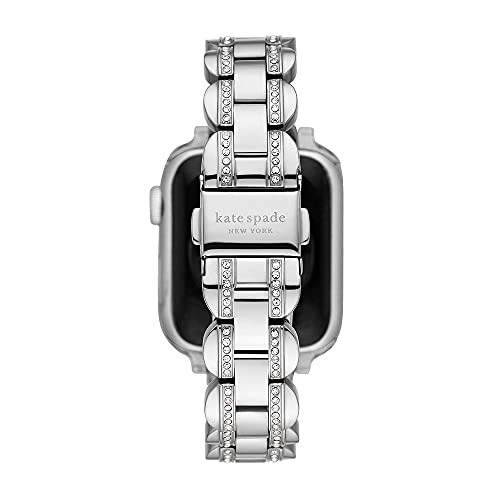 kate spade new york Stainless Steel Bracelet Band for 38/40 mm Apple Watch® Silver 1 One Size by kate spade new york - Image 2