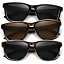 3 Pack Black + Tortoise Brown + Tortoise Grey
