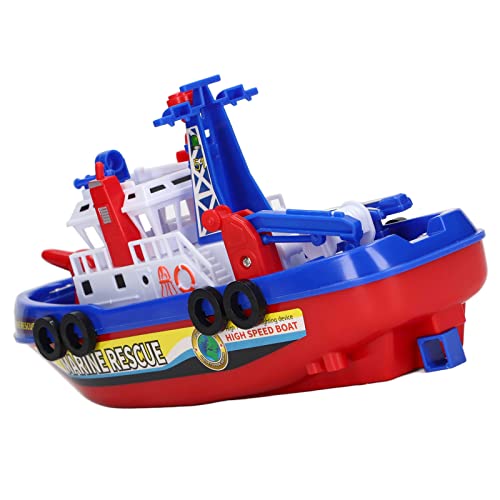Marine Boot Spielzeug Feuer Boot Spielzeug Auto Wasser Sprühen Pädagogische Musik Licht Elektrische Kinder Bad Boot Spielzeug Mädchen