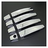 Endrohr Chrom-Türgriffabdeckungen Und Türschüsselabdeckungen Für Saturn Für Vue 2008 2009 2010 Car Styling Decorate(Door Handle Covers)