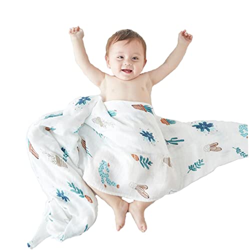 Hohopeti Baby Gaas Deken Pasgeboren Inbakeren Deken Pasgeboren Slapen Hoofd Wrap Baby Badhanddoek Peuter Slaapzak Peuter Badhanddoeken Baby Badhanddoek Inbakeren Dekens Slaapzak - Afbeelding 6