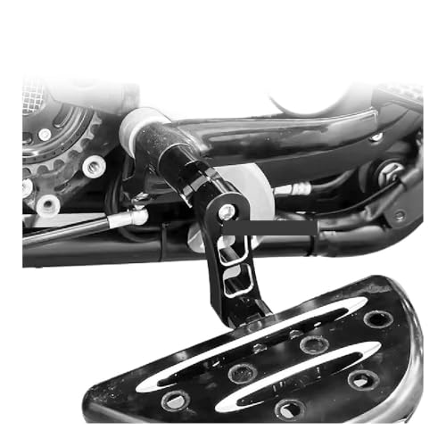 Cale-pied passager réglable pour soulager les genoux et optimiser la posture moto - 3