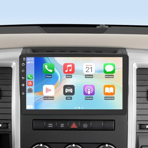 Junsun Car Radio Stereo Android 13 for Dodge Ram 1500 2500 3