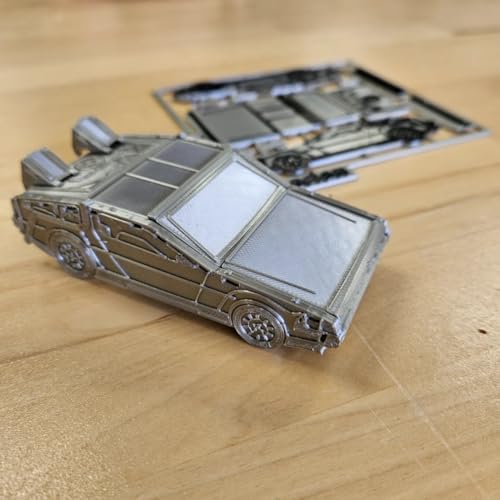 Beoals Car Model DIY Assembly Kit, 3D Printed Parts, Gray and Black - Image 5 thumbnail