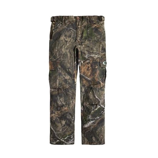 Mossy Oak Boy's Camo Kids Hunting Pants Youth Cotton Mill, Country DNA