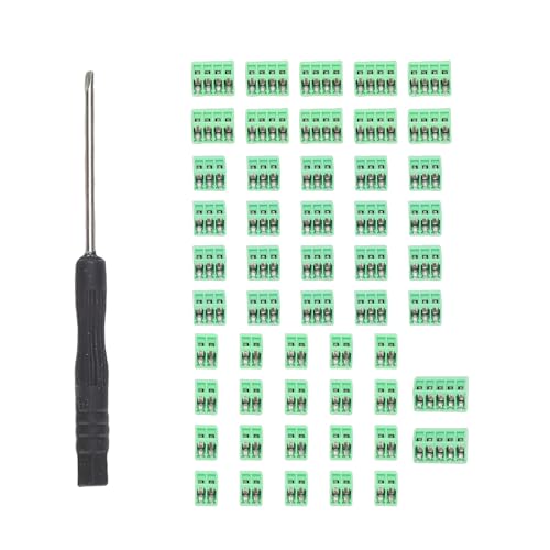 Bloc de bornes à vis 2.54mm Jenngaoo pour câbles 18-26AWG
