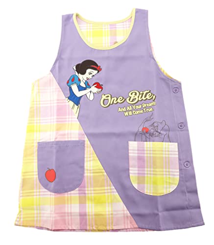 白雪姫 大きいサイズ LL-3L エプロン 保育士 キャラクター パープル 52207066LB