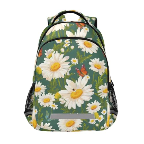 Sac à dos école imprimé fleur soulageant le dos des étudiants en voyage