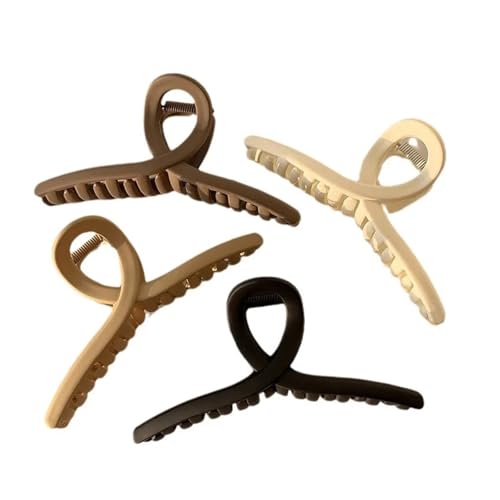 Large Frosted Hair Clip,Compatible for Women Summer Style, Shark Elegant