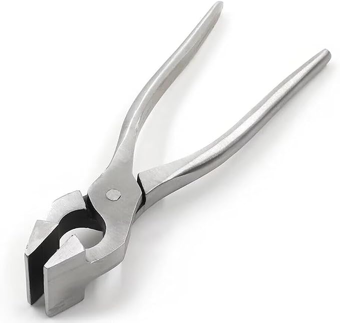 1Pcs Leather Edge Adjustment Press Flatten Plier Clamp For Handbag Leather Bag Making Pliers DIY Hand Tools Fixed Clamp Pliers