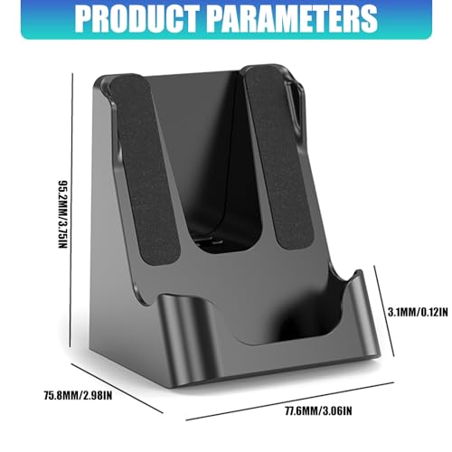 SEEXDDT ABS Display Shelf with Adhesive and Screw Installation for Computer Desk Organization Wall Mounted Holder