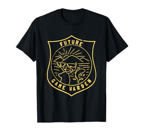Future Game Warden Wildlife Officer Kids Son Daughter T-Shirt
