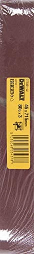 DeWalt, DT3351, QZ, Bandas de desbastar 45x715mm