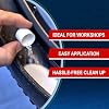 Squirt Seal Tyre Sealant (1 Litre) with Beadblock (30ml) - Tube/Tubeless Tire Leak Sealant Sealing Solution for 6mm Punctures Planet Friendly, Ready-to-Use Tire Sealer