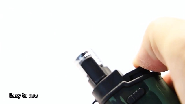 Encendedor antorcha telescópico ajustable negro miniatura 7