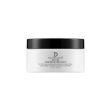 De Fabulous Reviver Hair Repair Treatment, Professional Salon-Quality Strengthening & Deep Moisture for Chemically Treated, Post-Color & Severely Damaged Hair, 8.5 oz