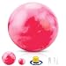 CkeyiN Pro Gymnastikball 55 cm + Pilatesball 25 cm mit Luftpumpe. Rot