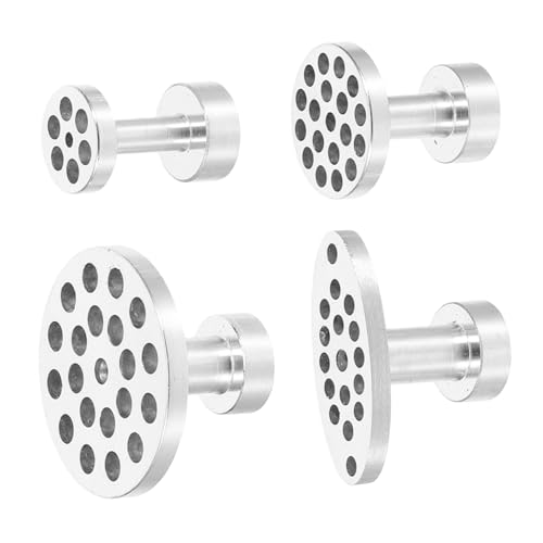 Garneck 4pcs Aluminum Glue Puller Tabs with Slide Hammer Attachments Automotive Dent Pulling Tools for Paintless Car Body Repair Versatile Auto Repair Kit for Hail Damage and Dents