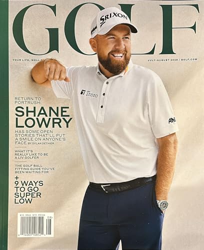 Golf Magazine July-August 2025 Shane Lowry