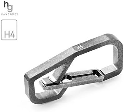 Premium Grade 5 Titanium Key Carabiner - H4