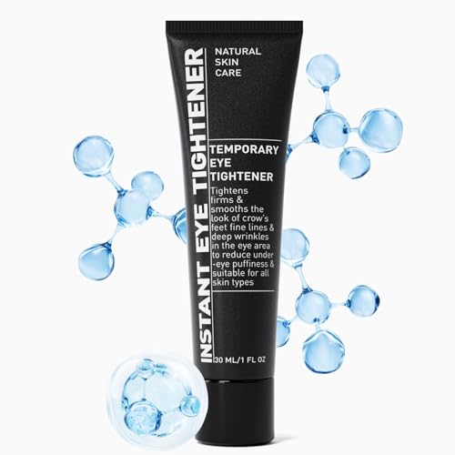 HUSPUR Instant Eye Tightener, Temporary Instant Visibly Reduces Wrinkles Under Eye Bags and Wrinkles