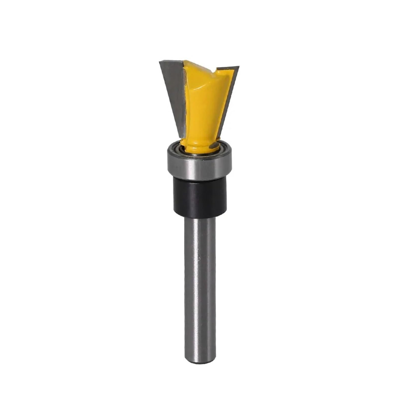 Epaknhgd No2 1/2Pcs 14 Degree 1/2" Dovetail Router Bit 1/4" Shank Woodworking Cutter For Tools(No2)
