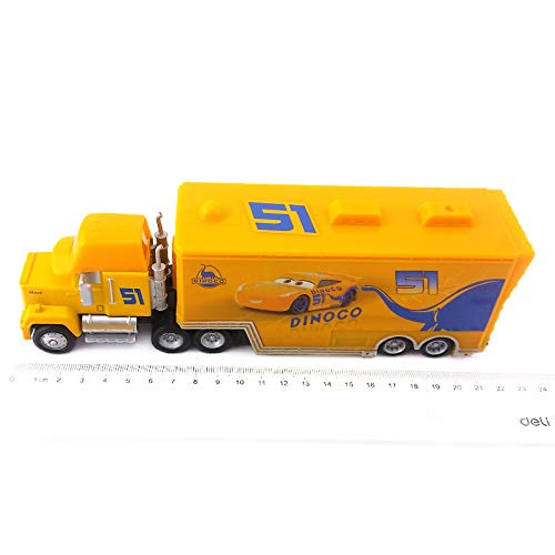 Fashionmore Movie Cars Mcqueen Toys Cruz Ramirez Mack Hauler Truck & Racer Speed Racers Metal Toy Car 1:55 Loose Kid Toys #TOP4