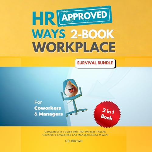 Couverture de HR Approved Ways 2-Book Workplace Survival Bundle