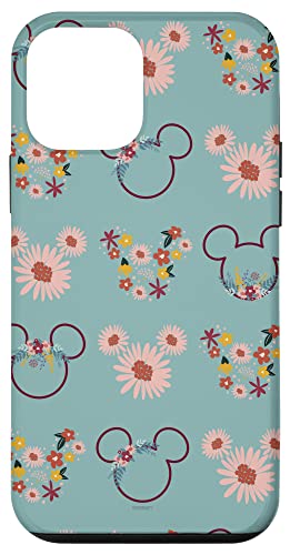 Coque iPhone 12 mini Disney antichoc fin Mickey Daisy fleurs
