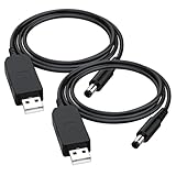 Entrée USB : 5 V, sortie CC : 12 V, courant maximal : 1 A, longueur du câble : 100 cm.