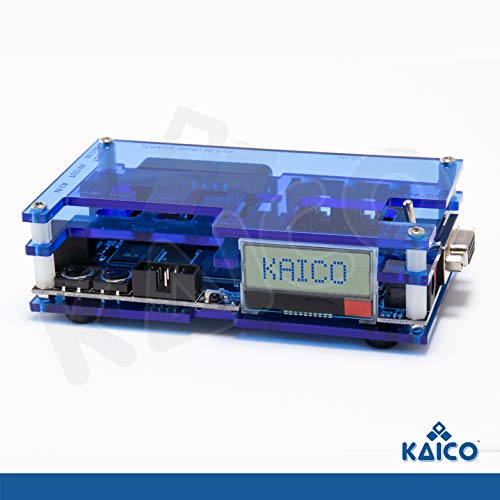OSSC Open Source Scan Converter Replacement Coloured Case for Retro Gaming by Kaico (Transparent Blue)