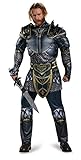 Disguise Men's Warcraft Lothar Muscle Costume, Multi, X-Large
